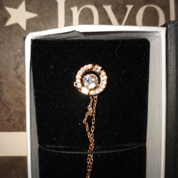 Swarovski Necklace Crystal Rose Gold - Picture 6 of 7
